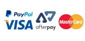 pay pal visa afterpay mastercard