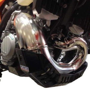 KTM 250/300 EXC 2017 - 2019 + TPI / Husqvarna TE 250 / 300 2017 - 2019 Bash Plate with Pipe Guard STANDARD PIPE ONLY
