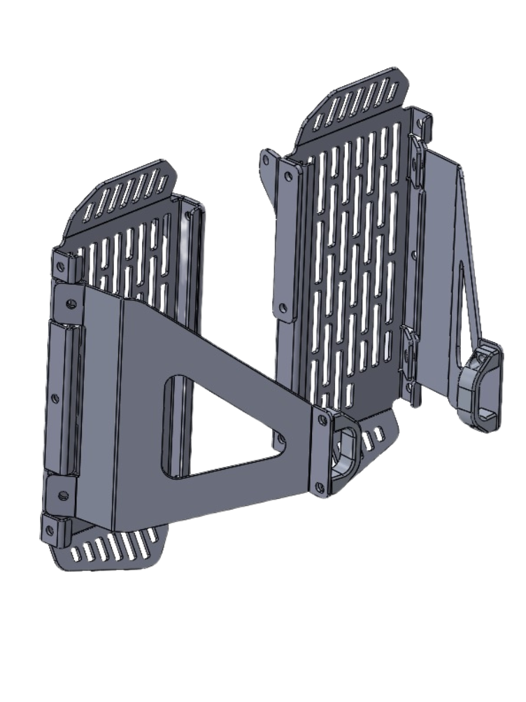 Devol Extreme Radiator Guards | Honda CRF450R 2005-2007 Protection